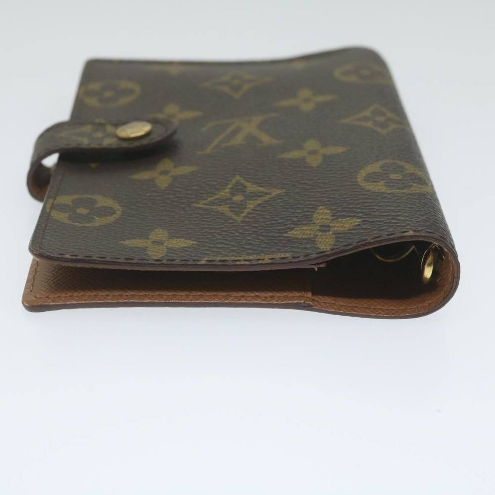 LOUIS VUITTON Monogram Agenda PM Day Planner Cover R20005 LV Auth am5409 - Picture 3 of 16